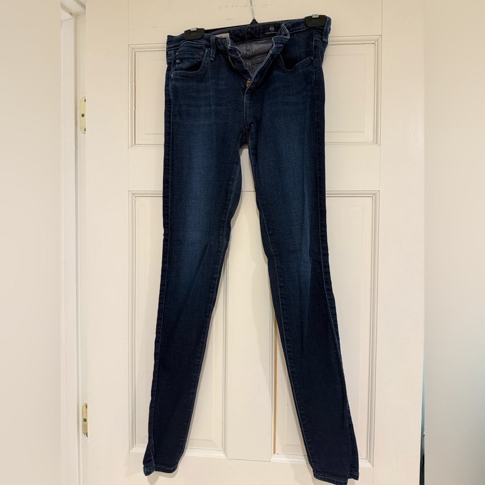 AG Navy Women's Skinny Jeans